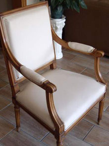 Fauteuil Jacob style Louis XVI